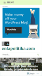Mobile Screenshot of enlapolitika.com